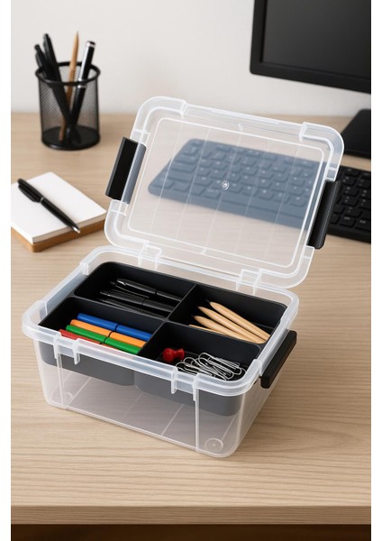 1,75 L Şeffaf Saklama Kutusu & Organizer Düzenleme Kutusu indirimleri