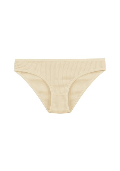 Kadın 7'li Fitilli Pamuklu Ribanalı Külot modelleri