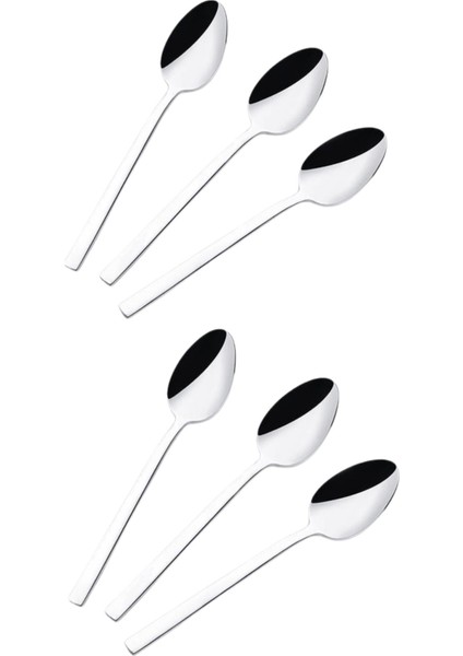 Paslanmaz Çelik 6’lı Çay Kaşığı Seti modelleri