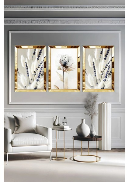 Pleksi Çerçeveli Pamuk Tablo 3lü fiyatları