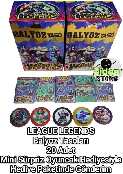 League Legends Yeni Seri Balyoz Tasoları 20 Adet Özel Koleksiyon Savaşçı Karakter Taso Seti Bahçe Oyuncakları fiyatları
