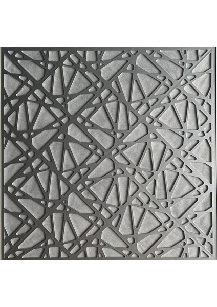 Dekoratif Asma Tavan Paneli Labirent Modeli 60 x 60 cm