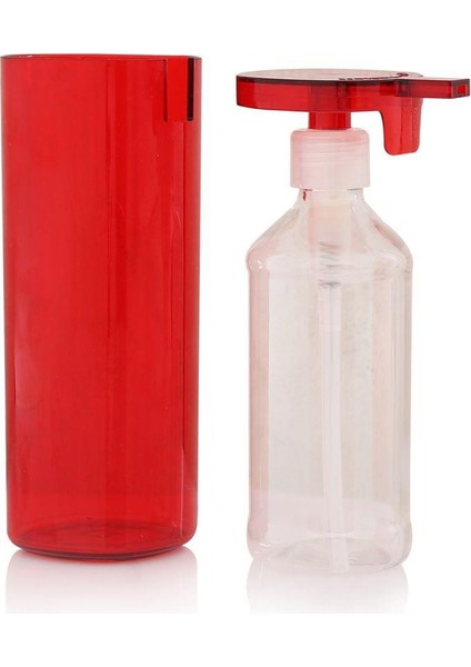 Kırmızı Akrilik Sıvı Sabunluk 250 ml modelleri