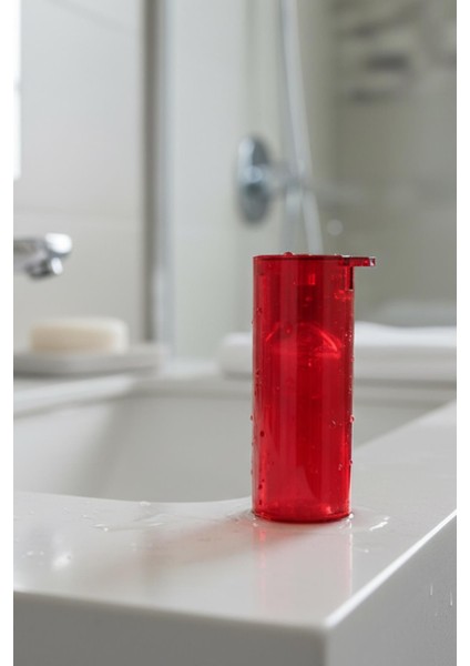 Kırmızı Akrilik Sıvı Sabunluk 250 ml fırsatları