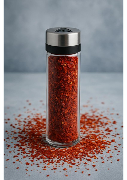 Cam Baharatlık Tuzluk Biberlik 150 ml