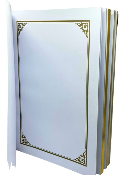 Yaldızlı Şeref Defteri-Düğün Defteri , Divit Kalem Seti Ile fiyatları