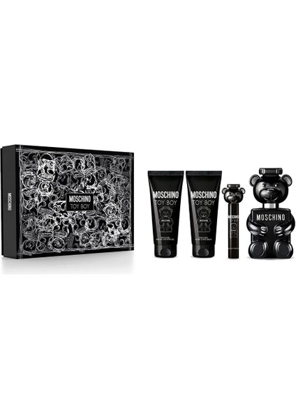Toy Boy Edp Parfüm 100 ml + Duş Jeli 100 ml + Traş Sonrası Losyonu 100 ml + Seyahat Boy 10 ml