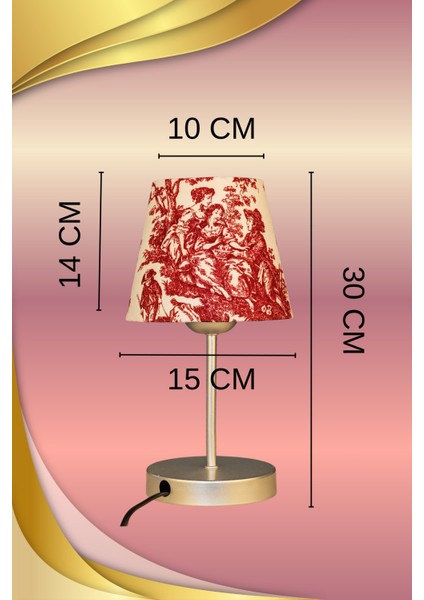 Vintage Gri Ayak Toile De Jouy Masa Lambası Lambader Kablolu Arapuarlı fiyatları