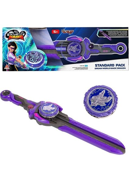 Infinity Nado Dream World Büyülü Ejderha Oyuncak Beyblade Kılıç Işıklı Beyblade