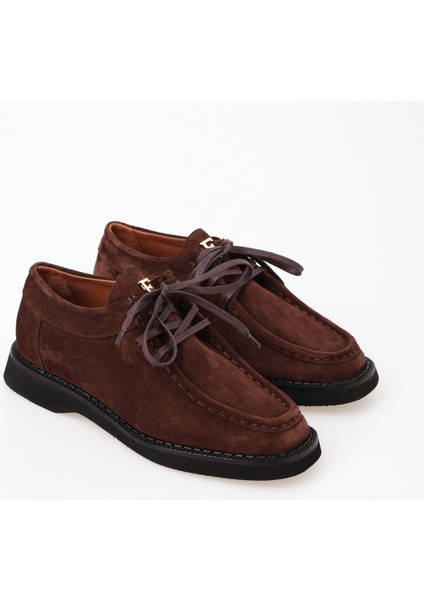 Kadıköy Serisi Kadın Kahverengi Hakiki Deri Loafer Ayakkabı fırsatları