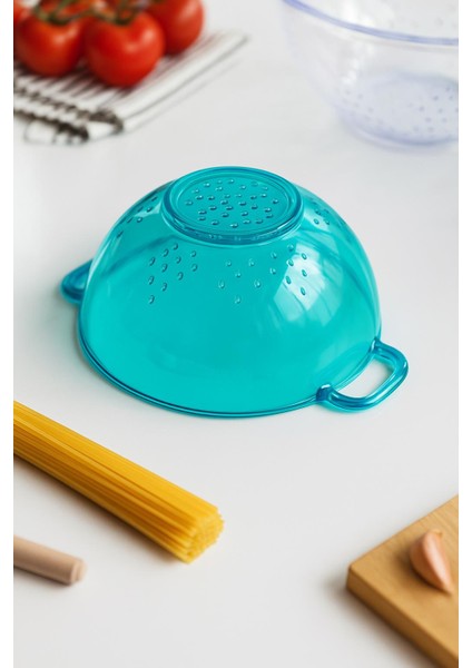 Akrilik Aquamarin Mini Pirinç Süzgeçi & Bakliyat Süzgeçi (3 Su Bardağı Ölçülü) modelleri