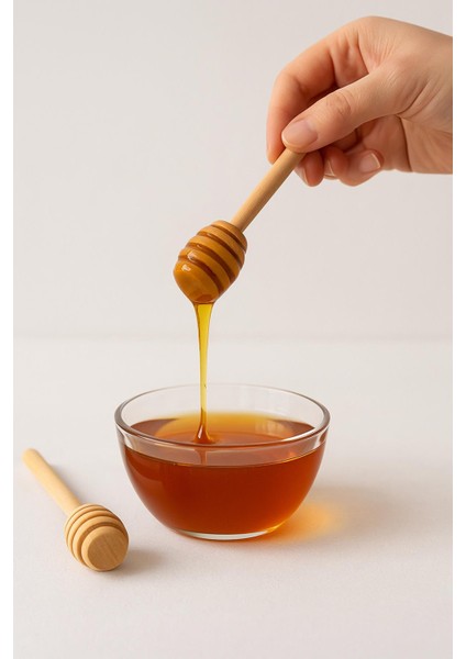 Ahşap Bal Kaşığı Seti 2’li 16,5 cm