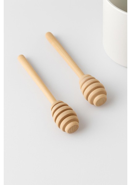 Ahşap Bal Kaşığı Seti 2’li 16,5 cm fiyatları
