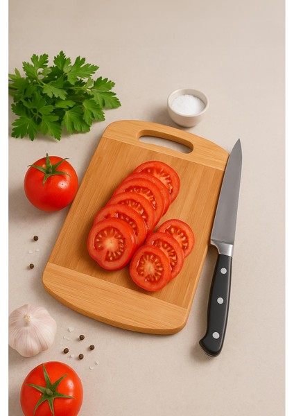 Bambu Kesme Tahtası Küçük Boy 22×32 cm