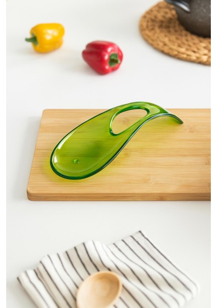 Akrilik Yeşil Tezgah Üstü Kirli Kaşıklık & Kepçe Altlığı fırsatları