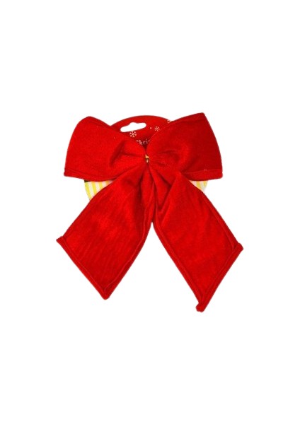 Yılbaşı Dekoratif Kadife Fiyonk 20X24 cm – Lüks Kadife Yılbaşı Süsü fırsatları