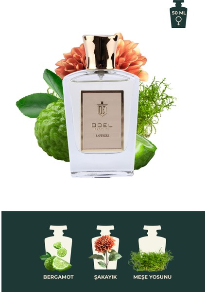Sapphire 50 ml Unisex Parfüm fiyatları