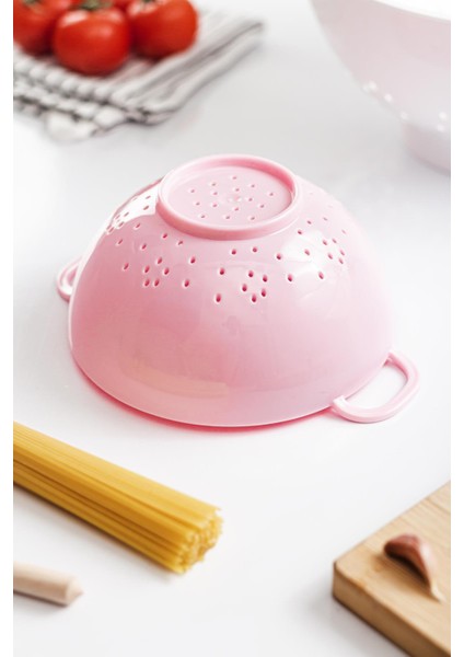 Akrilik Soft Pembe Mini Pirinç Süzgeçi & Bakliyat Süzgeçi (3 Su Bardağı Ölçülü) modelleri