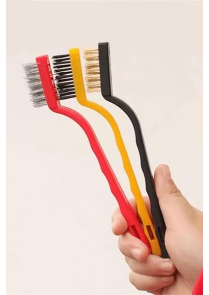 3'lü Tel Fırça Seti modelleri
