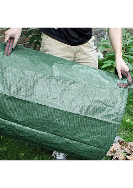 Bahçe Atık Torbası Büyük Kapasite Bahçe Çantası Yeniden Kullanılabilir Su Geçirmez Yaprak Çuval Ot Çöp Kutusu Bahçe Çim Havuzu Için Konteyner (Yurt Dışından) fırsatları