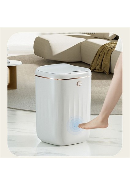 20L Akıllı Çöp Kutusu Otomatik Su Geçirmez Elektrik Atık Mutfak Banyo Tuvalet Otomatik Sensör Çöp Kutu Siyah (Yurt Dışından) modelleri