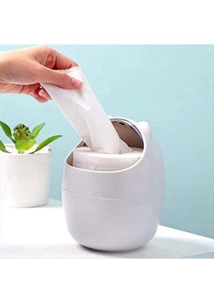 Karikatür Masaüstü Çöp Kutusu Organizatör Sevimli Mini Masa Yemek Saklama Kutusu Dekorasyon Ev Günlük Gereksinimleri (Yurt Dışından) fırsatları