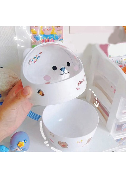 Karikatür Masaüstü Çöp Kutusu Organizatör Sevimli Mini Masa Yemek Saklama Kutusu Dekorasyon Ev Günlük Gereksinimleri (Yurt Dışından) indirimleri