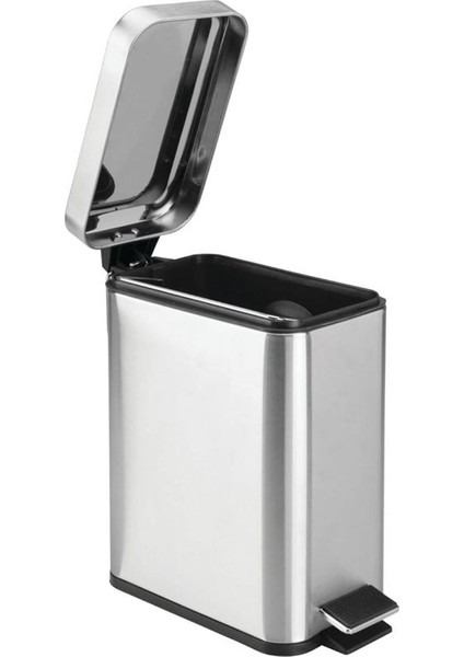 Yumuşak Yakın, Dikdörtgen Çöp Kutusu 5l Kayma Astar ve Kapaklı, Mini Çöp Sepeti, Ince Çöp Kutusu Veya Banyoda Dekor Olarak Kullanın (Yurt Dışından) fiyatları