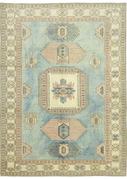 Barlas Pastel Renkli El Dokuma Halı 213X310 cm