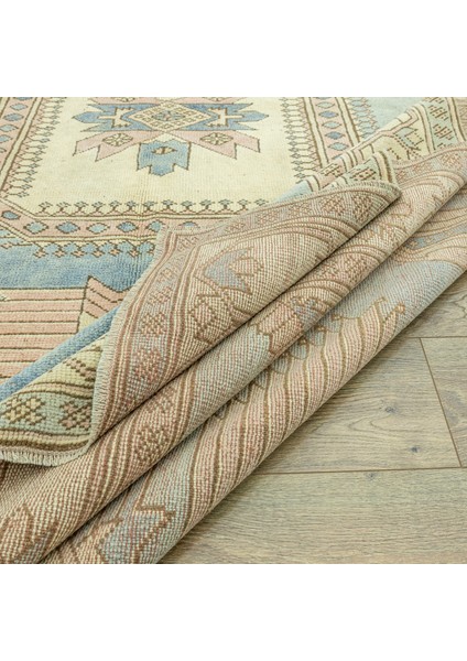 Barlas Pastel Renkli El Dokuma Halı 213X310 cm