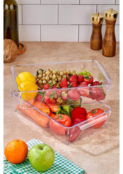 2 Li Buzdolabı Organizeri & Buzdolabı Düzenleyici 3 Lt modelleri