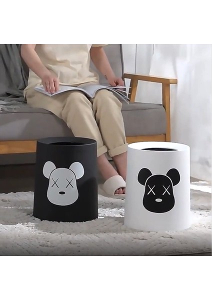 Çöp Kutu Yatak Odası Oturma Odası Atık Basleti Nordic Style Dayanıklı Banyo Çöpü Yaratıcı Geri Dönüşüm Kutusu Kağıt Sepeti A (Yurt Dışından) modelleri