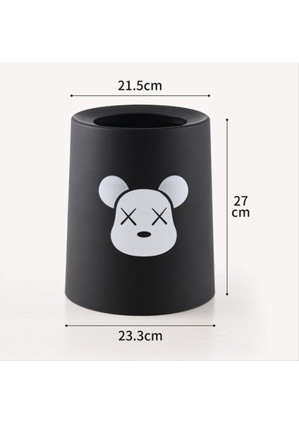 Çöp Kutu Yatak Odası Oturma Odası Atık Basleti Nordic Style Dayanıklı Banyo Çöpü Yaratıcı Geri Dönüşüm Kutusu Kağıt Sepeti A (Yurt Dışından) indirimleri