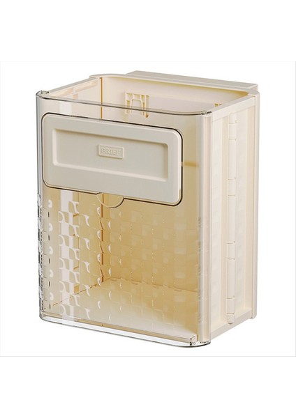 Mutfak Duvara Monte Çöp Kutu Katlanabilir Ev Li Çöp Kutusu Kabine Asılı Çöp Kutusu, Sütlü Beyaz (Yurt Dışından) fırsatları