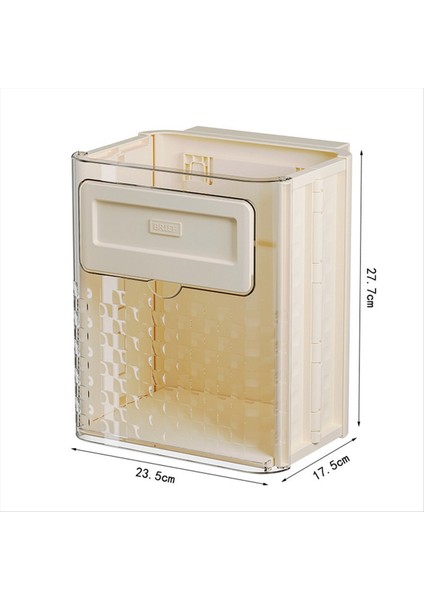 Mutfak Duvara Monte Çöp Kutu Katlanabilir Ev Li Çöp Kutusu Kabine Asılı Çöp Kutusu, Sütlü Beyaz (Yurt Dışından) indirimleri