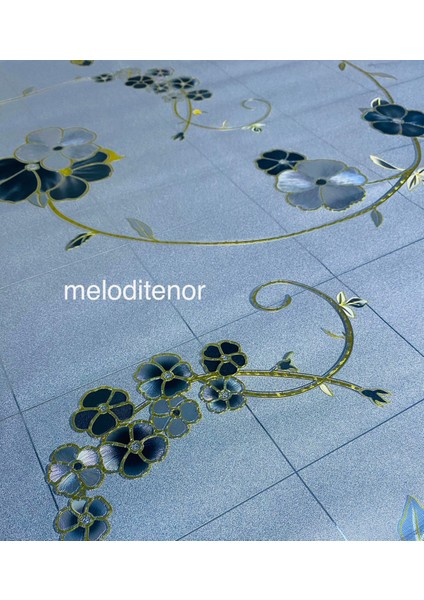 Iplik Dokuma Astarlı Sedefli Parlak Simli Yanardönerli Dökümlü Lüks Pvc Muşamba Masa Örtüsü fiyatları