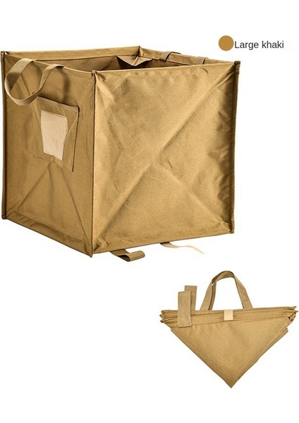 Depolama Kutusu Katlama Üçgen Çöp Kutusu Kamp Ekipmanları Depolama Kutusu Piknik Taşınabilir Büyük Kapasite Saklama Kutusu B B B (Yurt Dışından) indirimleri