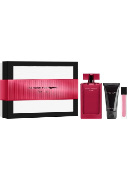 For Her - Eau De Parfum Intense Set 100 Ml+ 50 ml + 10 ml
