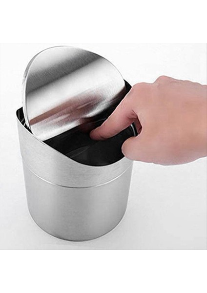 Masa Için Mini Çöp Kutusu Kapak Masaüstü Çöp Kutusu Küçük Küçük Küçük Tezgah Çöp Kutusu Ofis Banyo Için Kutu (Yurt Dışından) indirimleri