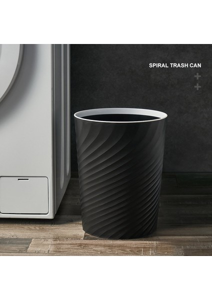 Plastik Küçük Çöp Çıkarılabilir, Banyolar, Mutfaklar, Ofisler, Yurtlar, (Siyah) Için Çöp Konteyner Sepeti (Yurt Dışından) indirimleri