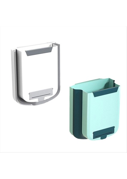 Mutfak Kompost Bin, Kapak, Dolap/banyo/rv/yatak Odası/kamp ile Katlanabilir Asılı Tezgah Çöp Kutusu (Yurt Dışından)