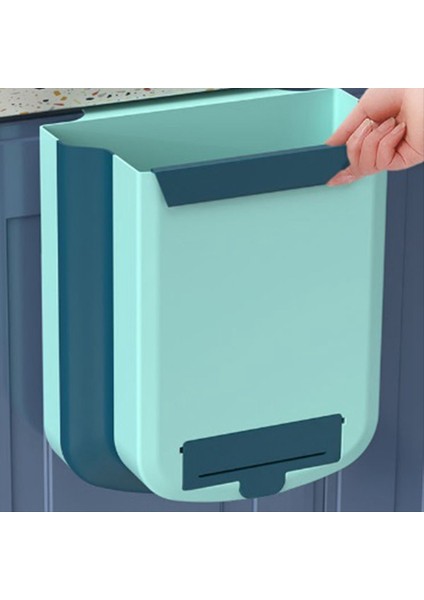 Mutfak Kompost Bin, Kapak, Dolap/banyo/rv/yatak Odası/kamp ile Katlanabilir Asılı Tezgah Çöp Kutusu (Yurt Dışından) modelleri