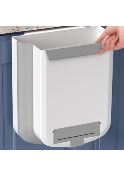 Mutfak Kompost Bin, Kapak, Dolap/banyo/rv/yatak Odası/kamp ile Katlanabilir Asılı Tezgah Çöp Kutusu (Yurt Dışından) indirimleri