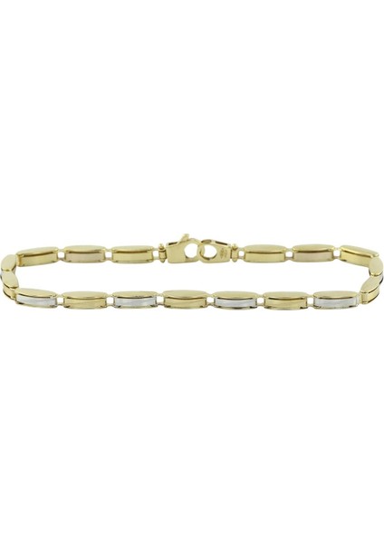 14 Ayar Altın Erkek Bileklik - 0195524 modelleri