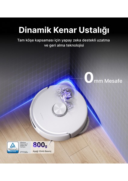 Freo Z10 Ultra Akıllı Robot Süpürge Gri,18.000PA Emiş Gücü indirimleri