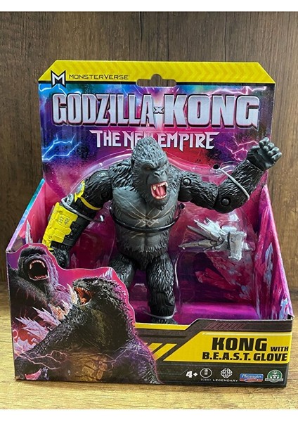 Godzilla ve Kong Aksiyon Figür 15 cm Kıng Kong Figürü Kong Maymun Figür