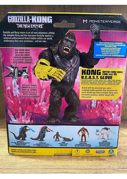 Godzilla ve Kong Aksiyon Figür 15 cm Kıng Kong Figürü Kong Maymun Figür indirimleri