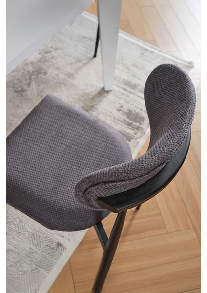 Polo 6 Kişilik Mutfak Yemek Masası Takımı Antrasit indirimleri