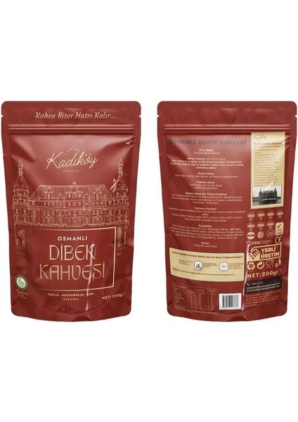 Tarihi Kadıköy Osmanlı Dibek 200 gr