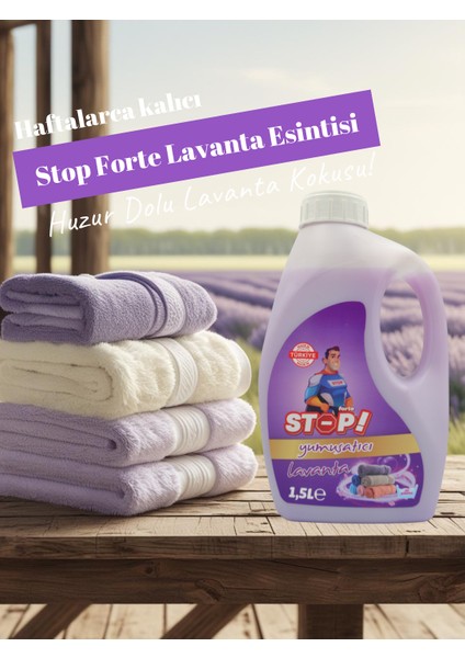 4'lü Çamaşır Yumuşatıcı 1.5 Litre Lavanta modelleri